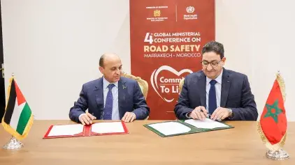 ​Mémorandum d'entente entre le Maroc et la Palestine dans le domaine du transport et de la logistique