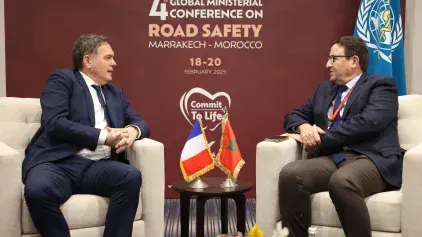 ​Maroc- France : M. KAYOUH s’entretient avec son homologue français pour promouvoir la coopération dans le domaine du transport