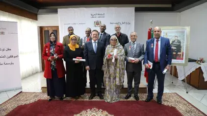 ​Le Ministre du Transport et de la Logistique préside la cérémonie de remise des Wissams Royaux décernés aux fonctionnaires du Ministère