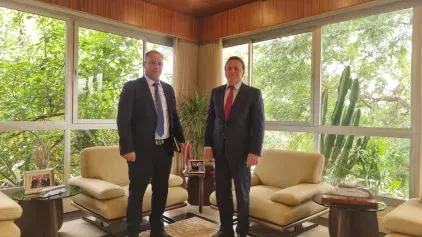 Le Ministre du Transport reçoit un parlementaire de la Province de Meknès