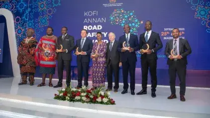 ​2è édition du Prix Kofi Annan pour la Sécurité Routière : Le Prix d’honneur décerné à la NARSA