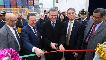 Monsieur Mohammed Abdeljalil inauguration le navire Challah