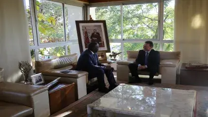 Le renforcement de la coopération dans le domaine du transport au centre d'entretiens maroco-gabonais