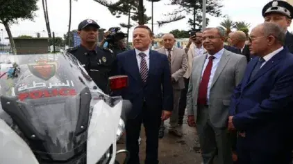 Sécurité routière: Remise d'équipements à la Gendarmerie Royale et à la DGSN