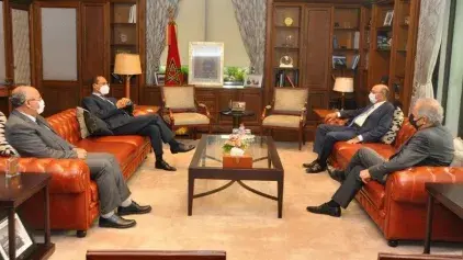 Monsieur Abdelkader AMARA reçoit les responsables des sociétés chargées de la construction du port « Dakhla Atlantique »