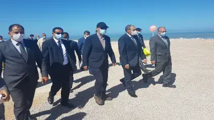 Visite de Monsieur le Ministre de l’Equipement, du Transport, de la Logistique et de l’Eau dans les Provinces du Sud