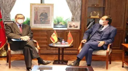 Monsieur Abdelkader AMARA reçoit l’Ambassadeur de l’Espagne au Maroc