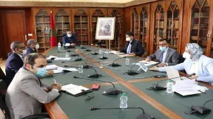 Monsieur AMARA préside la réunion du Comité permanent de la sécurité routière