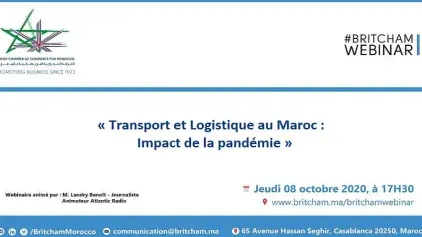 Tenue d’un Webinaire sur les défis de l'après-crise dans le transport et la logistique
