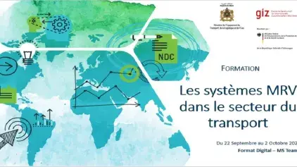 Organisation d’une formation à distance sur les systèmes MRV dans le secteur du transport