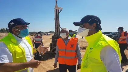 Visite de Monsieur Abdelkader AMARA : «chantiers d’élargissement de l’autoroute Casablanca-Berrechid et de l’autoroute de contournement de Casablanca»
