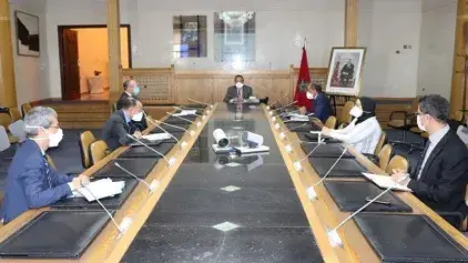 M. AMARA préside une réunion sur les centres d’immatriculation et les centres de contrôle technique