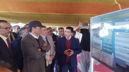 Monsieur AMARA s’enquiert de projets routiers et hydrauliques dans la Région de Souss-Massa