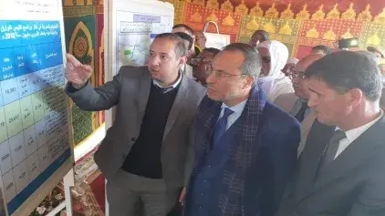 Poursuite de la visite  de Monsieur AMARA dans la Région de Marrakech-Safi