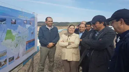 M. Amara effectue une visite de terrain au barrage de Michlifen à la Province d’Ifrane