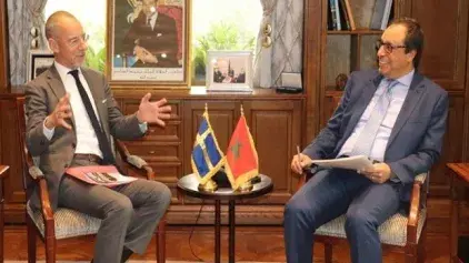 M. Amara reçoit l’Ambassadeur de Suède au Maroc