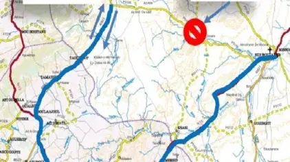 Coupure de la circulation entre Missour et Njil – Province de Boulemane