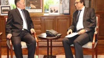 M. Amara reçoit le Président du Groupe Chinois « CRSC », leader dans le domaine ferroviaire