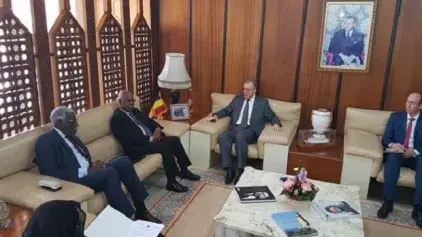 Monsieur Boulif reçoit une délégation de haut niveau de la République du Tchad