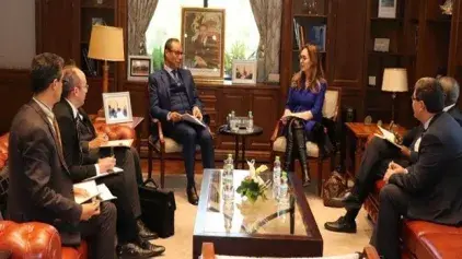 Entretien entre M. Amara et la Représentante Résidente de la Banque Africaine de Développement au Maroc
