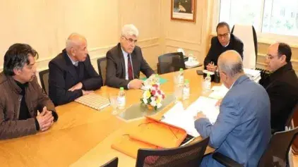 M. Amara reçoit un député et les Présidents de Deux collectivités de la Province de Figuig