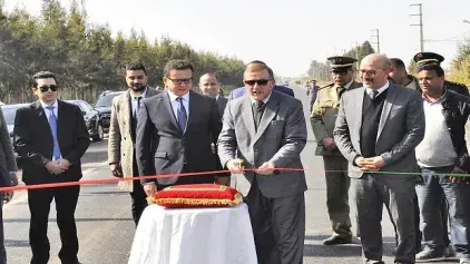 M. Boulif lance et inaugure plusieurs projets d'infrastructures routières dans les Provinces de Béni Mellal et Fquih Ben Saleh