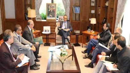 M. Abdelkader AMARA tient une réunion sur la Caisse pour le Financement Routier (CFR)