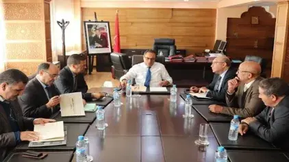 M. Amara reçoit un nombre de parlementaire de la Province de Settat