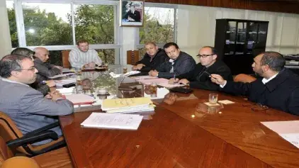 Monsieur Boulif reçoit les représentants du Syndicat National du Transport Routier de Voyageurs affilié à l’Union Nationale du Travail au Maroc