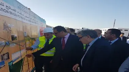 Monsieur Abdelkader AMARA effectue une visite de travail à la  Région de Laâyoune-Sakia El Hamra -Lundi 17 septembre 2018-