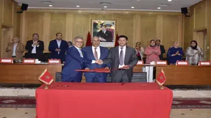 Signature d'une convention relative à l'étude préliminaire pour la réalisation de la ligne ferroviaire Oujda-Nador via Berkane