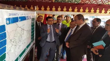 Monsieur Abdelkader AMARA s’enquiert de l’état d'avancement de projets structurant dans la Province de Chefchaouen
