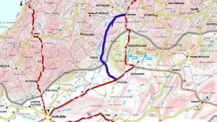 Communiqué de presse sur la coupure de la RN1 au niveau de la Province de Guelmim