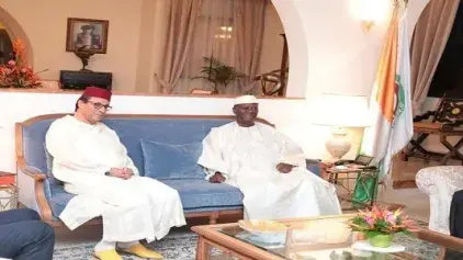 Le Président ivoirien reçoit M. Abdelkader Amara