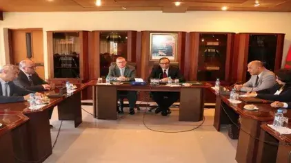 M. Amara préside la réunion d’installation de Mme Nahil comme Directrice des Systèmes de l’Information