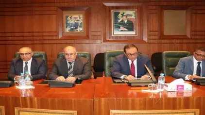 M. Amara préside une réunion d’installation de M. Imzel en tant que Directeur des Routes