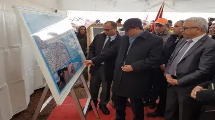 Poursuite de la visite de terrain de Monsieur Abdelkader AMARA  dans la Région de Béni Mellal-Khénifra