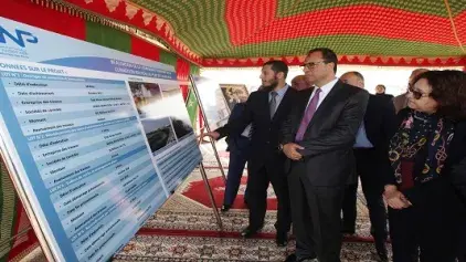 Le Ministre de l’Equipement, du Transport, de la Logistique et de l’Eau en visite au port de Casablanca