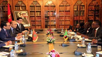 Rencontre avec le ministre des affaires  étrangères de la République de Zambie