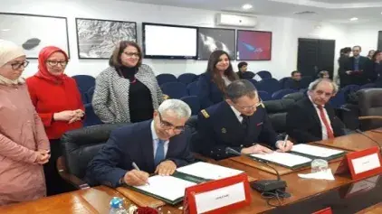 Signature de l'accord de double diplôme entre  l’École Hassania des Travaux Publics (EHTP) et l’École Polytechnique de France