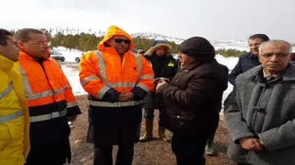 M. Abdelkader AMARA effectue des visites de chantiers à Errachidia