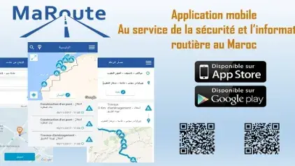 L’application mobile ‘MaRoute’ pour promouvoir l’information routière, en temps réel,  et accroître la sécurité des usagers du réseau routier