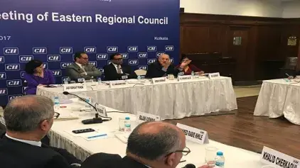 M. Amara s’entretient avec la Confédération de l'industrie indienne