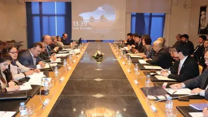 Réunion préparatoire de la visite, au Maroc, du Ministre du Territoire, des Infrastructures, du Transport et du Tourisme japonais