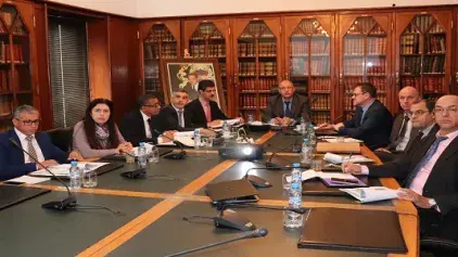 Monsieur le Secrétaire Général reçoit des représentants du Groupe Siemens