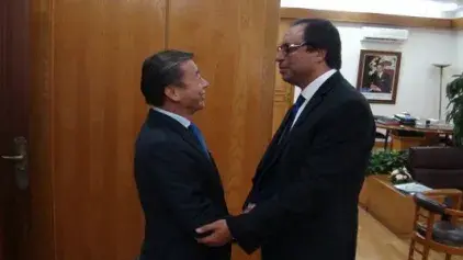 M. AMARA reçoit S.E. Monsieur l’Ambassadeur de Chine à Rabat