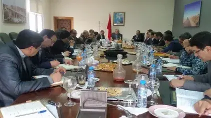 Tenue d'une réunion sur « le programme de lutte contre les disparités territoriales et sociales dans le milieu rural » en date du 22/03/2017