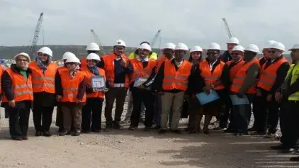 Une délégation africaine visite le chantier du Nouveau Port de Safi