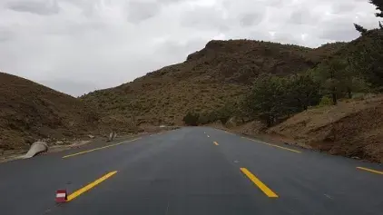 Communiqué sur l’apparition de deux instabilités de plateforme, dues aux glissements de terrains sur la RN9 entre Taddart2 et le Col de Tichka
