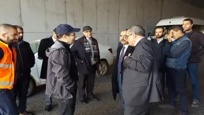 Visite du chantier de mise à niveau de la Voie de Contournement de Rabat-Salé